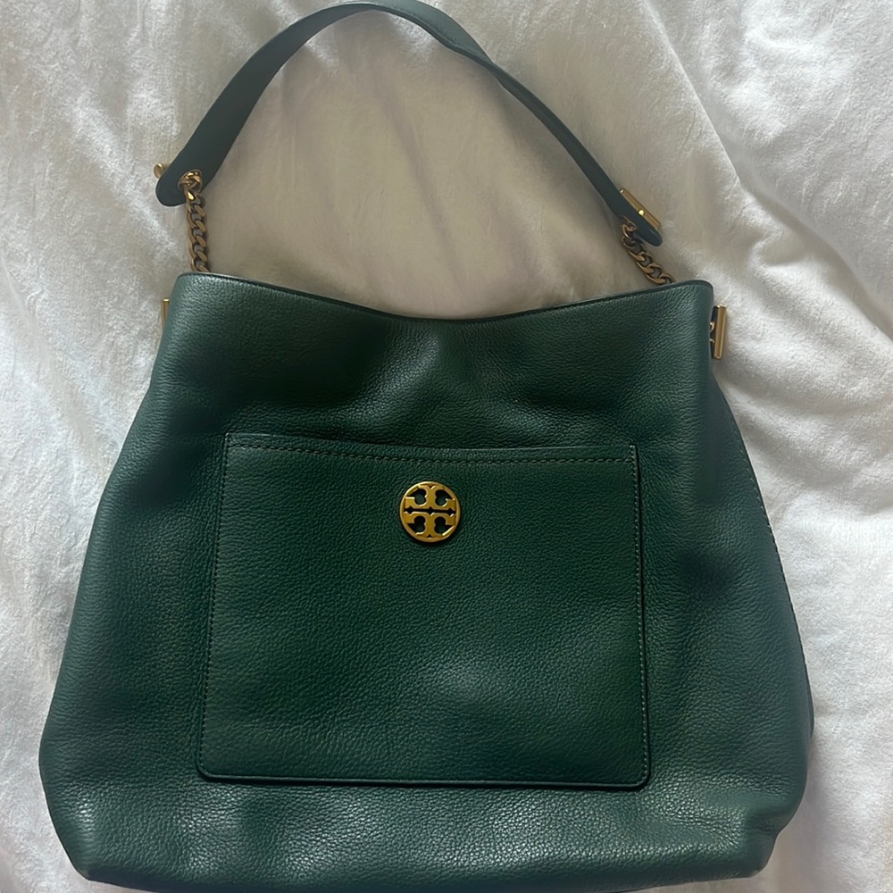 Tory Burch Green Purse